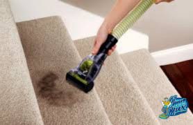 cleaning stairs carpet