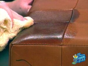 remove oil stains from leather