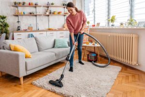 how to deep clean an area rug
