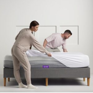 purple mattress cover