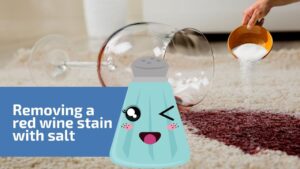 Using Salt to Remove Red Wine Stain from Carpet